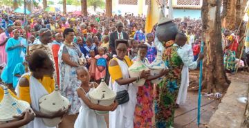 CELEBRATION DE LA SOLENNITE DU CHRIST-ROI DE L’UNIVERS  DANS LA PAROISSE CIBITOKE