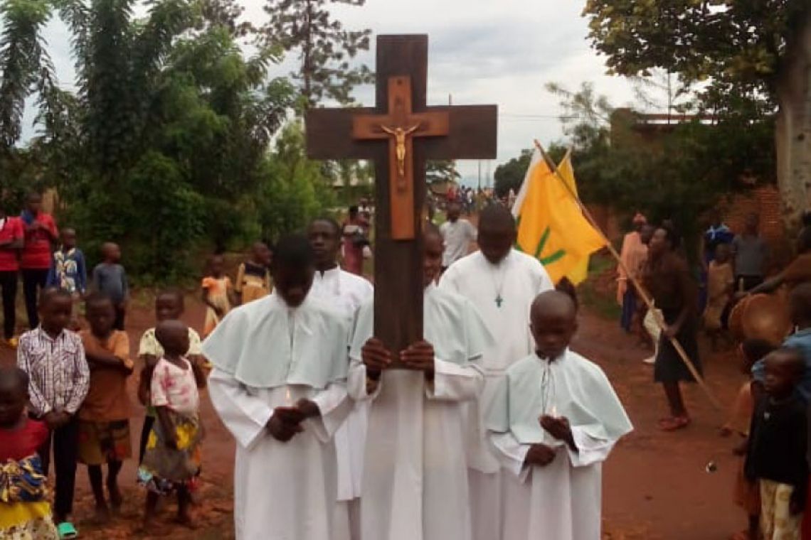 CELEBRATION DE LA SOLENNITE DU CHRIST ROI DE L'UNIVERS EN PAROISSE MUNYIKA