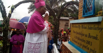 COMMEMORATION DU DIX-NEUVIEME ANNIVERSAIRE DE L'ASSASSINAT DU NONCE APOSTOLIQUE AU BURUNDI