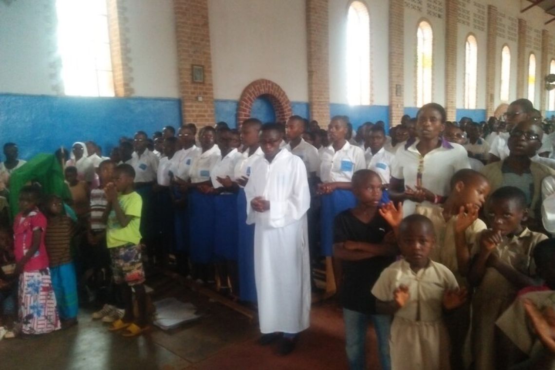 CELEBRATION DE LA JOURNEE DIOCESAINE DE L'EDUCATION EN PAROISSE KIBUMBU