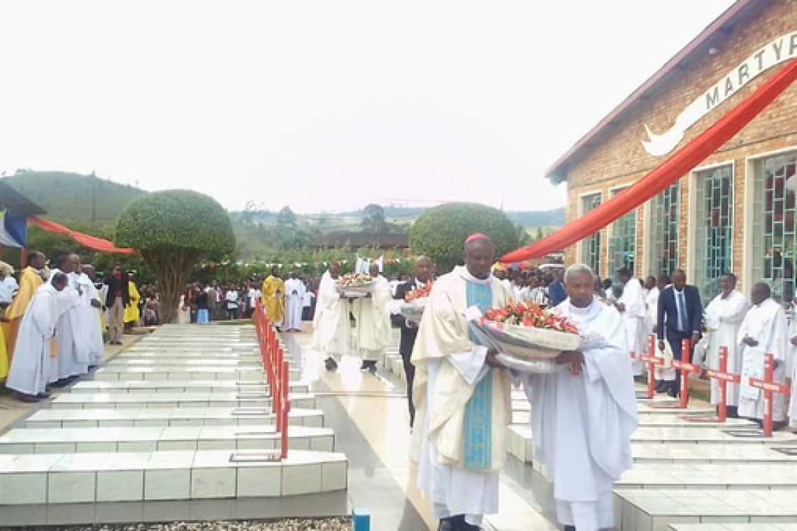 VINGT SEPT ANS APRES L'ASSASSINAT DES 40 MARTYRS DE LA FRATERNITÉ DE BUTA