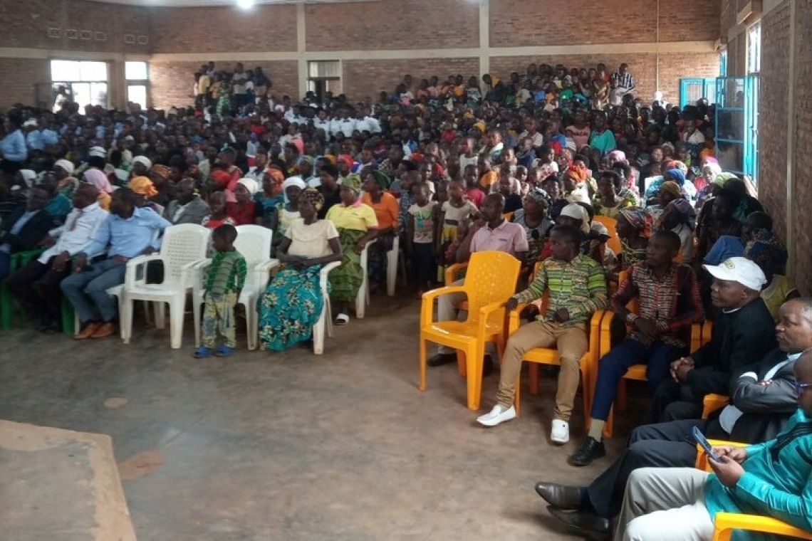 CONCERT MISSIONNAIRE DANS LA PAROISSE BON PASTEUR DE MURWI