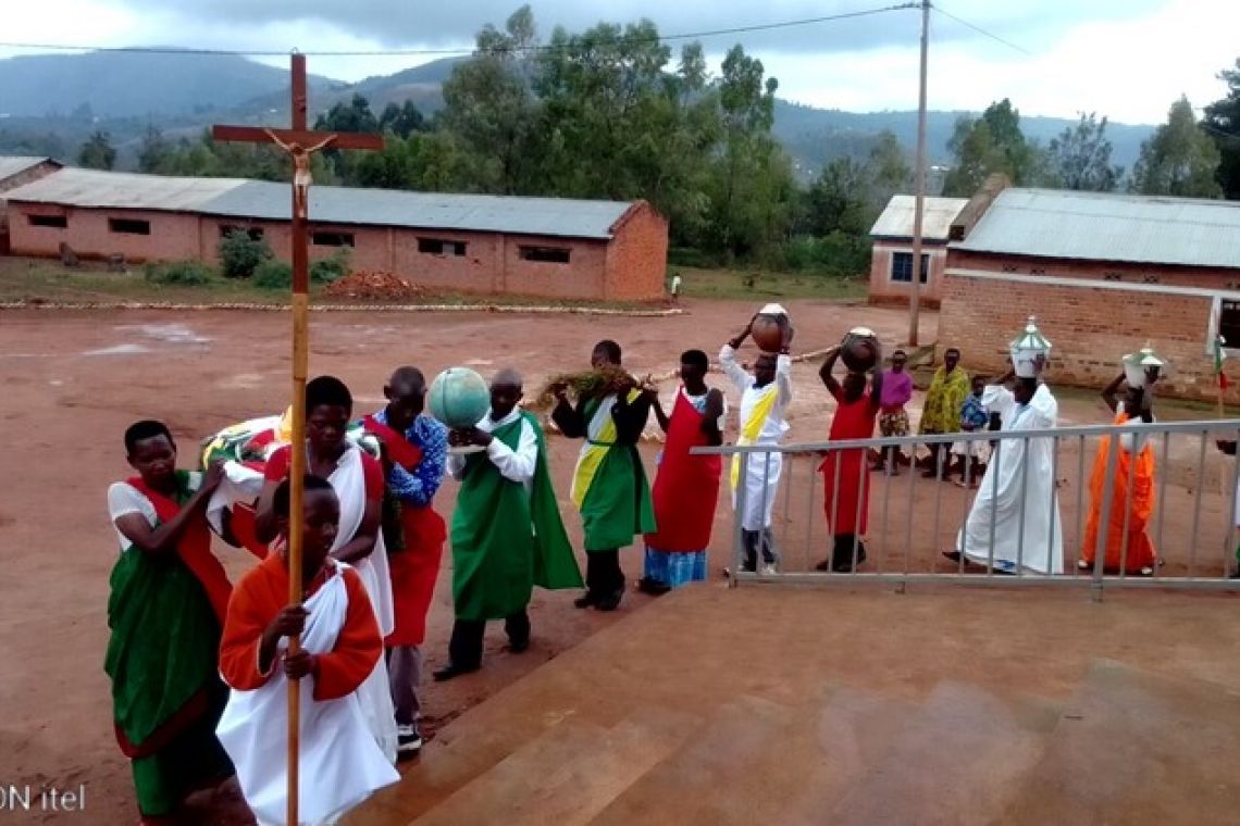 CELEBRATION DE LA JOURNEE MONDIALE DES MISSIONS A LA PAROISSE SHANGA  