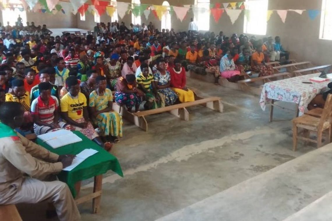 MINI-FORUM DES JEUNES A GATOKE DE LA PAROISSE RUSENGO 