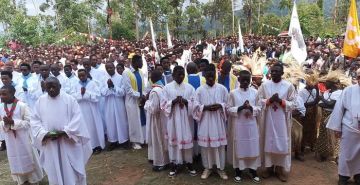 RUSAMAZA: PLUSIEURS CELEBRATIONS AU SERVICE DE LA FOI