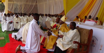 BURURI: LES ORDINANDS INVITES A ETRE DES PASTEURS SELON LE COEUR DU CHRIST
