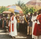 PELERINAGE DE LA CROIX DANS LA PAROISSE DE RUMONGE
