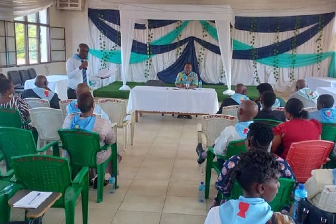 LES MEMBRES DU MOUVEMENT EUCHARISTIQUE DE BUJUMBURA EN ATELIER