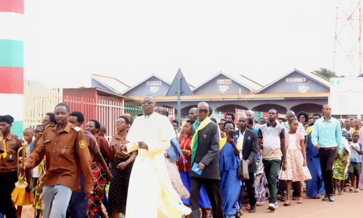 CELEBRATION SOLENNELLE DU CHRIST ROI DE L’UNIVERS DANS LA PAROISSE CANKUZO 