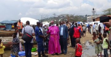 RUMONGE : L'ÉVÊQUE DU DIOCÈSE DE BURURI AU SECOURS DES RÉFUGIÉS CONGOLAIS
