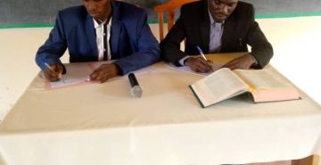 UNE SEANCE D’EVALUATION DU PREMIER SEMESTRE AU GRAND SEMINAIRE DE BUJUMBURA