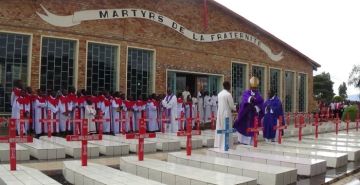 OUVERTURE DU PÈLERINAGE DE QUARANTE JOURS EN HOMMAGE DES QUARANTE MARTYRS DE LA FRATERNITÉ DE BUTA