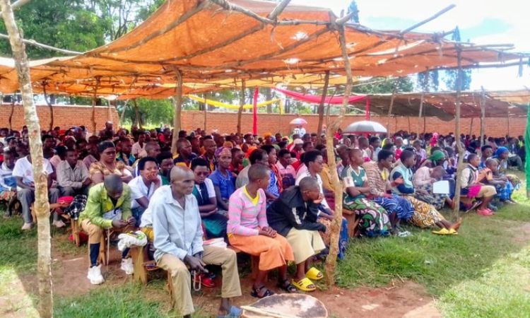 PELERINAGE DES JEUNES  DU GROUPE VOCATIONNEL AU SANCTUAIRE MARIAL DE MUHAMA.