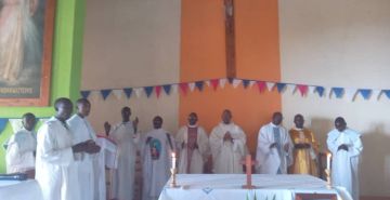 LA SUCCURSALE DE NYAMIYAGA CÉLÈBRE LA DIVINE MISÉRICORDE
