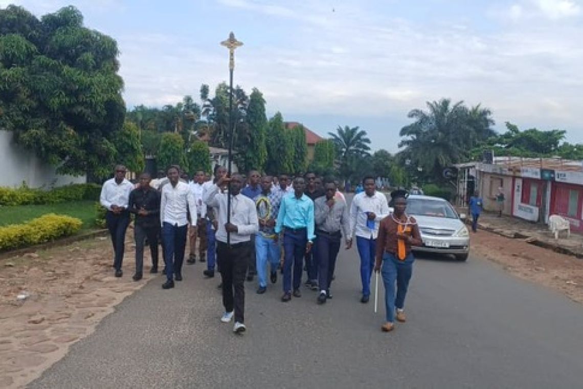 PELERINAGE DU BERCAIL SACERDOTAL DE BUJUMBURA AU SANCTUAIRE MARIAL DE GIKUNGU
