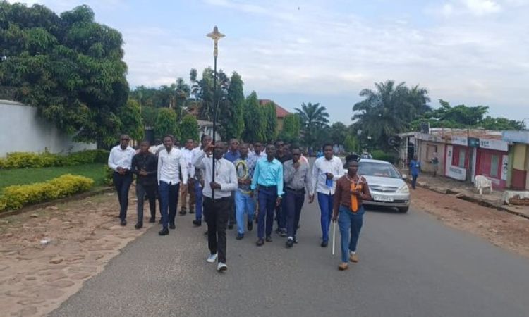 PELERINAGE DU BERCAIL SACERDOTAL DE BUJUMBURA AU SANCTUAIRE MARIAL DE GIKUNGU