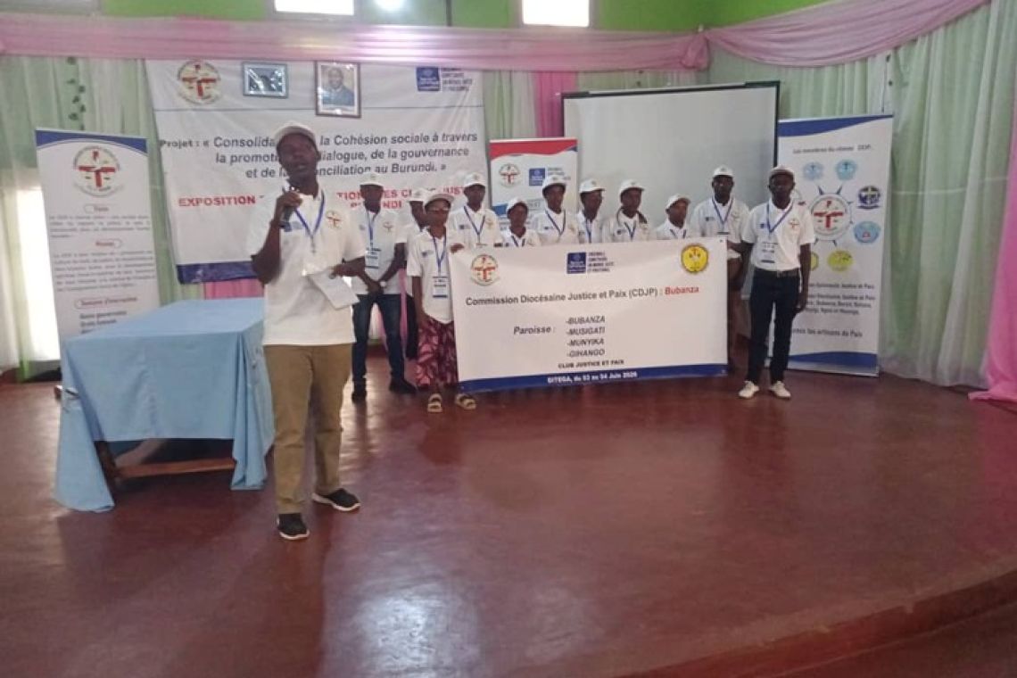 SESSION D’EVALUATION DES RÉALISATIONS DES JEUNES DES CLUBS JUSTICE ET PAIX 