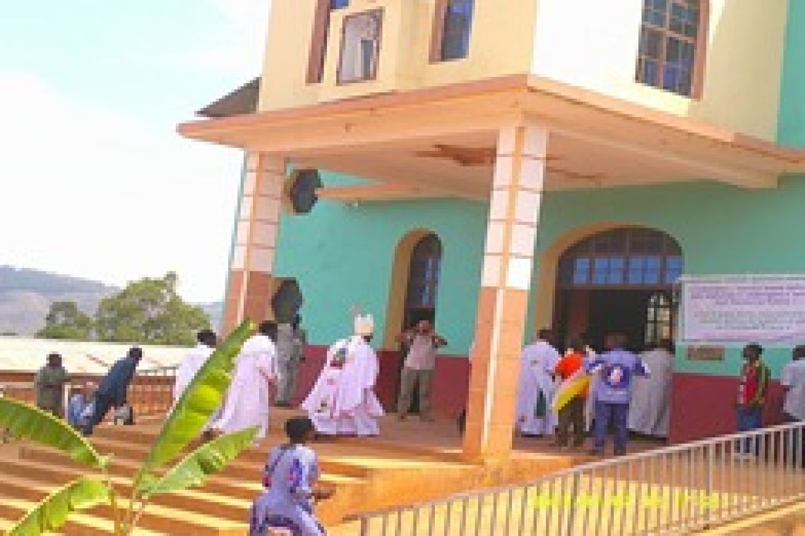 CELEBRATION EUCHARISTIQUE LORS DE LA JOURNEE POUR LA JUSTICE ET LA PAIX A SHANGA