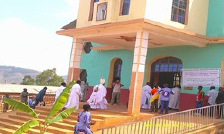 CELEBRATION EUCHARISTIQUE LORS DE LA JOURNEE POUR LA JUSTICE ET LA PAIX A SHANGA