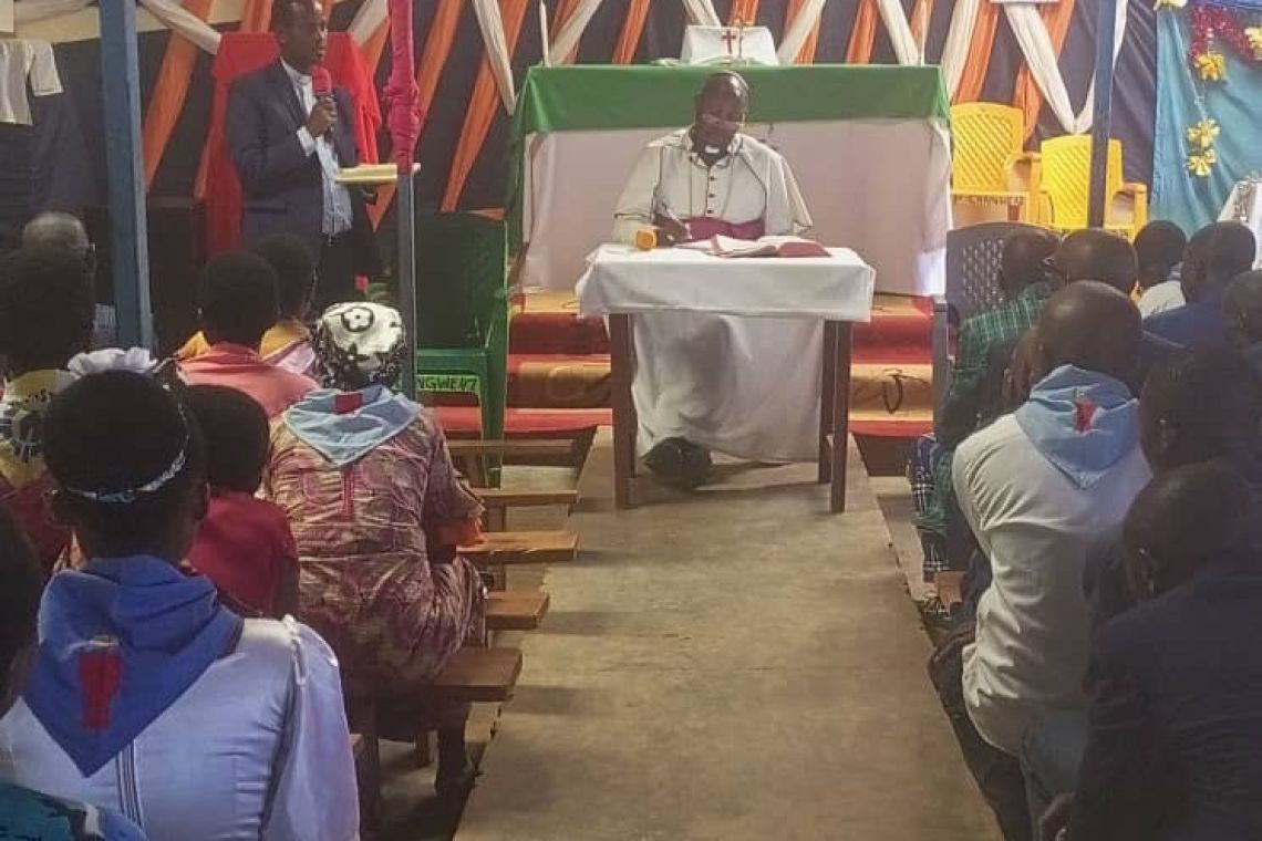 VISITE PASTORALE A LA PAROISSE CANGWE