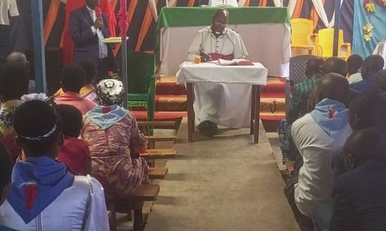 VISITE PASTORALE A LA PAROISSE CANGWE